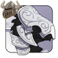 Alabaster Filigree Helmet