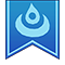 Elemental water flag